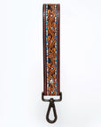 American Darling Hand Tooled Genuine Leather Handle Strap for Wristlet Bag Phone Wrist Keychain Wallet Purse Clutch Cellphone