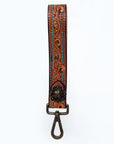 American Darling Hand Tooled Genuine Leather Handle Strap for Wristlet Bag Phone Wrist Keychain Wallet Purse Clutch Cellphone