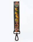 American Darling Hand Tooled Genuine Leather Handle Strap for Wristlet Bag Phone Wrist Keychain Wallet Purse Clutch Cellphone