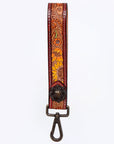 American Darling Hand Tooled Genuine Leather Handle Strap for Wristlet Bag Phone Wrist Keychain Wallet Purse Clutch Cellphone