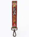 American Darling Hand Tooled Genuine Leather Handle Strap for Wristlet Bag Phone Wrist Keychain Wallet Purse Clutch Cellphone
