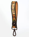 American Darling Hand Tooled Genuine Leather Handle Strap for Wristlet Bag Phone Wrist Keychain Wallet Purse Clutch Cellphone