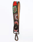 American Darling Hand Tooled Genuine Leather Handle Strap for Wristlet Bag Phone Wrist Keychain Wallet Purse Clutch Cellphone