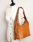 American Darling ADBGA220 Tote Hand Tooled Genuine Leather Women Bag Western Handbag Purse