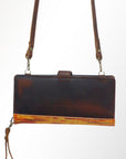 American Darling Wristlet Genuine Leather Women Bag Western Handbag Purse
