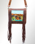 American Darling Cross Body I Genuine Leather Women Bag Western Handbag Purse