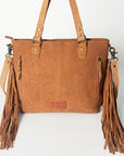 American Darling Tote Hair On Genuine Leather Women Bag Western Handbag Purse