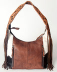 Hobo Hair On Saddle Blanket Genuine Leather Western Bag For Women