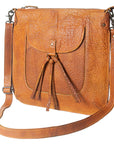 Never Mind Nmbgz103A Cross Body I Vintage Handmade Genuine Cowhide Leather Women Bag Western Handbag Purse