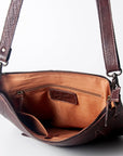 Never Mind Nmbgz103B Cross Body I Vintage Handmade Genuine Cowhide Leather Women Bag Western Handbag Purse