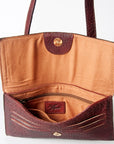 Never Mind Nmbgz105C Coin Purse Vintage Handmade Genuine Cowhide Leather Women Bag Western Handbag Purse