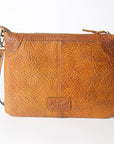 Vintage Handcrafted Genuine Cowhide Leather Crossbody Bag For Women Everyday Use
