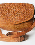 Never Mind Nmbgz107C Envelope Vintage Handmade Genuine Cowhide Leather Women Bag Western Handbag Purse