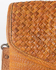 Never Mind Nmbgz107C Envelope Vintage Handmade Genuine Cowhide Leather Women Bag Western Handbag Purse