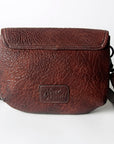 Never Mind Nmbgz108C Envelope Vintage Handmade Genuine Cowhide Leather Women Bag Western Handbag Purse