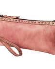 Never Mind Nmbg101C Wristlet Vintage Handmade Genuine Cowhide Leather Women Bag Western Handbag Purse