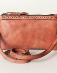 Never Mind Nmbg102G Small Crossbody Vintage Handmade Genuine Cowhide Leather Women Bag Western Handbag Purse