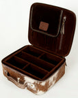 American Darling ADBGA225 Jewelry Case Hair On Genuine Leather women bag western handbag purse