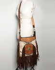 American Darling Cross Body Hand Tooled Genuine Leather women bag western handbag purse