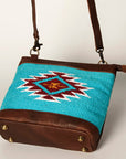 American Darling Large Crossbody Saddle Blanket Genuine Leather women bag western handbag purse
