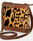 American Darling Large Crossbody Saddle Blanket Genuine Leather women bag western handbag purse