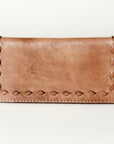 Never Mind Nmbg104D Wallet Vintage Handmade Genuine Cowhide Leather Women Bag Western Handbag Purse