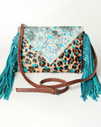 American Darling ADBG490A Envelope Hair On Genuine Leather women bag western handbag purse