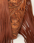 American Darling Hand Tooled Genuine Leather Women Bag Western Handbag Purse