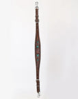 Bar H Equine Austin Arrow Spotted Leather One Ear Headstall Brown