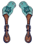 Durable Handcrafted PremiumLeather Spur Straps For Women Western Riding Show Rodeo