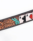 Bar H Equine American Leather Horse Saddle Tack One Ear Headstall Brown