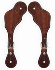 Durable Handcrafted PremiumLeather Spur Straps For Women Western Riding Show Rodeo