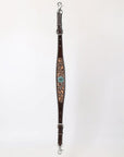 Bar H Equine Genuine Western American Leather Horse Premium Headstall & Breast Collar Set
