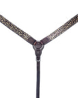 Bar H Equine Western Horse Genuine American Leather Wither Straps Breast Collar Set