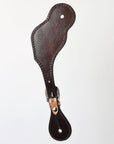 Durable Handcrafted PremiumLeather Spur Straps For Women Western Riding Show Rodeo