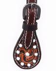 Durable Handcrafted PremiumLeather Spur Straps For Women Western Riding Show Rodeo