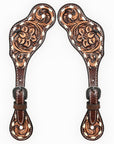 Durable Handcrafted PremiumLeather Spur Straps For Women Western Riding Show Rodeo