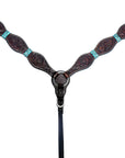 Western leather Breast Collar