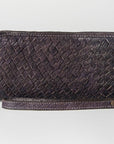 Never Mind Nmbgz109C Wallet Vintage Handmade Genuine Cowhide Leather Women Bag Western Handbag Purse