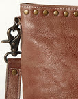 Never Mind Nmbg118D Cross Body I Vintage Handmade Genuine Cowhide Leather Women Bag Western Handbag Purse