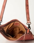 Never Mind Nmbg118H Cross Body I Vintage Handmade Genuine Cowhide Leather Women Bag Western Handbag Purse