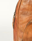 Never Mind Nmbg119A Backpack Vintage Handmade Genuine Cowhide Leather Women Bag Western Handbag Purse