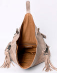 Never Mind Nmbg109C Backpack Vintage Handmade Genuine Cowhide Leather Women Bag Western Handbag Purse
