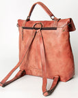 Never Mind Nmbg109E Backpack Vintage Handmade Genuine Cowhide Leather Women Bag Western Handbag Purse
