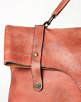 Never Mind Nmbg109E Backpack Vintage Handmade Genuine Cowhide Leather Women Bag Western Handbag Purse