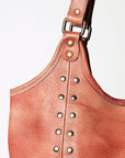 Never Mind Nmbg108D Tote Vintage Handmade Genuine Cowhide Leather Women Bag Western Handbag Purse