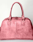 Never Mind Nmbg126C Tote Vintage Handmade Genuine Cowhide Leather Women Bag Western Handbag Purse
