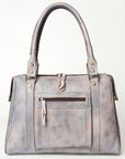 Never Mind Nmbg128B Tote Vintage Handmade Genuine Cowhide Leather Women Bag Western Handbag Purse