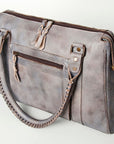 Never Mind Nmbg128B Tote Vintage Handmade Genuine Cowhide Leather Women Bag Western Handbag Purse