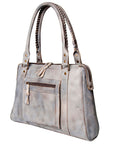 Never Mind Nmbg128B Tote Vintage Handmade Genuine Cowhide Leather Women Bag Western Handbag Purse